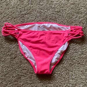 Neon pink PINK swimsuit bottoms